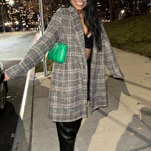 Women's Plaid Coat
